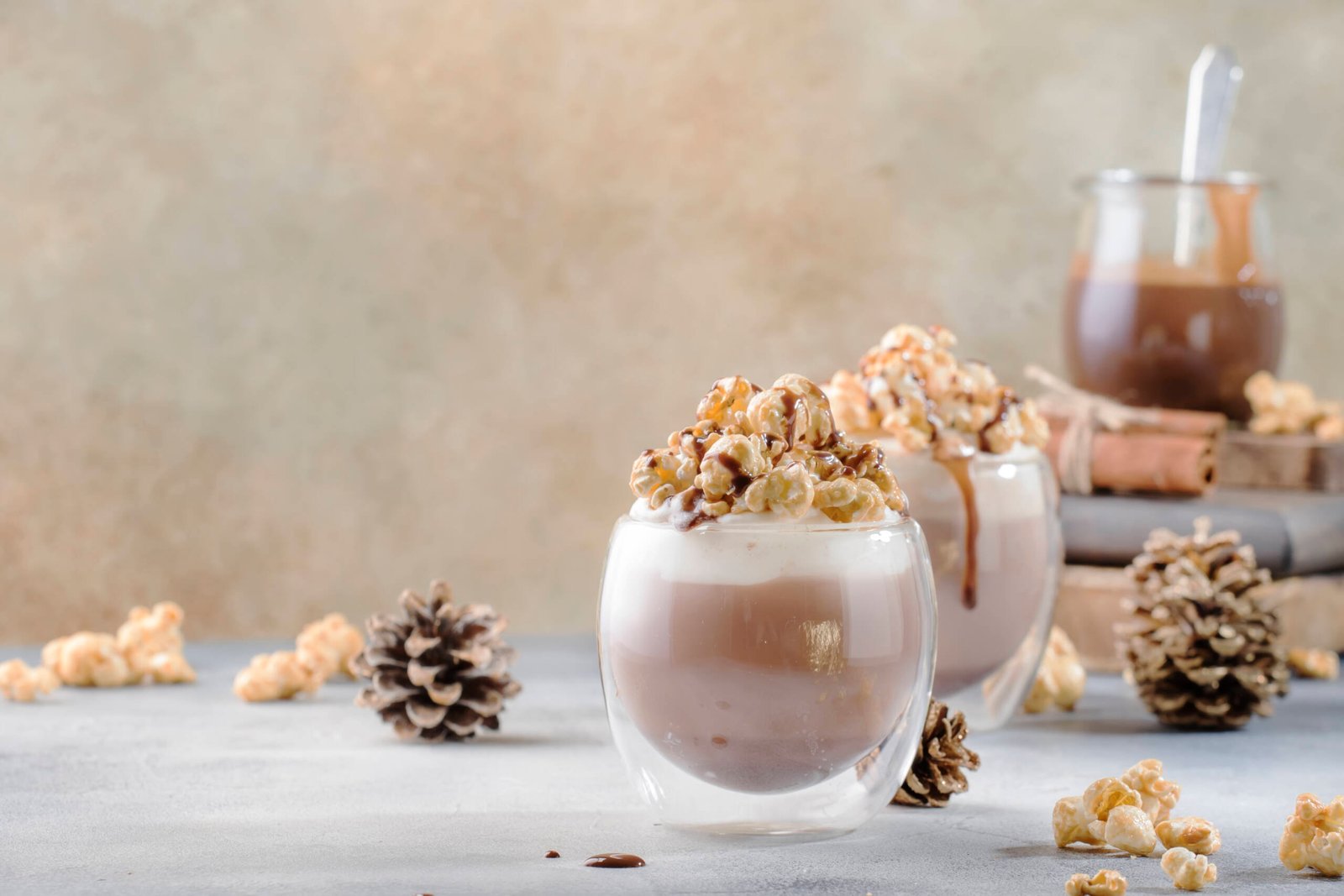Choco Walnut Dessert in Jar