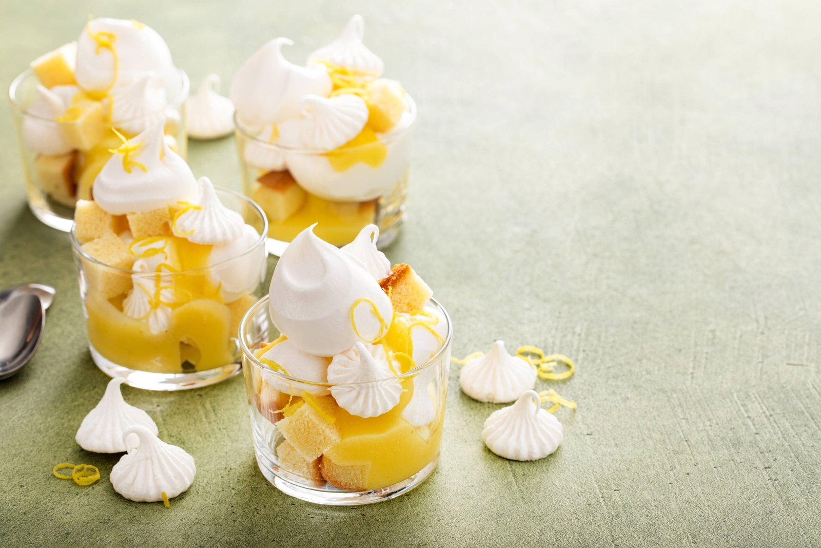Pineapple Cream Dessert in Jar