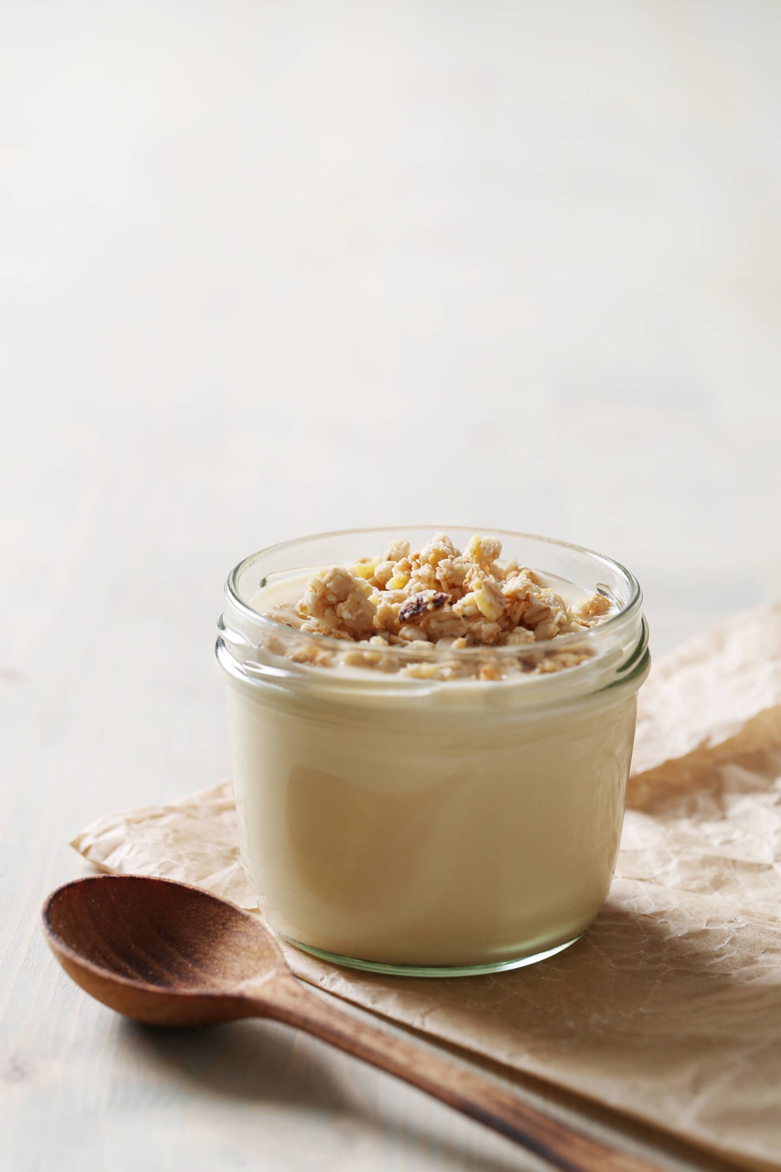 Nutty Pineapple Dessert in Jar