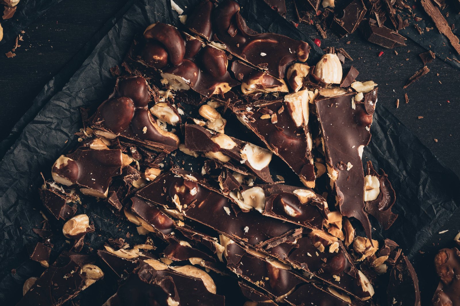 Choco Chip Chocolate Bark